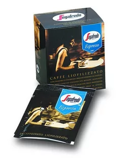 Segafredo Kawa rozpuszczalna bezkofeinowa Segafredo 1,6g x 10 saszetek - Kawa - miniaturka - grafika 1