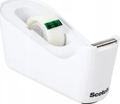 Urządzenia do pakowania - 3M Dyspenser taśmy SCOTCH C18 + taśma Scotch® Magic™ Invisible, 19mmx33m, biały - miniaturka - grafika 1