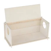 Pielęgnacja i higiena gryzoni - TIAKI Basen do kąpieli piaskowych - Dł. x szer. x wys.: 36 x 16 x 19 cm - miniaturka - grafika 1