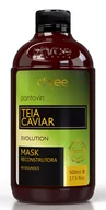 Maski do włosów - Three Therapy Teia Caviar, odbudowująca maska po nanoplastii, 500g - miniaturka - grafika 1