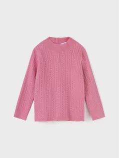 Swetry dla chłopców - Mayoral Sweter 0000208673723 Różowy Regular Fit - grafika 1