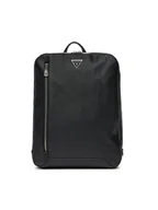 Plecaki - Plecak Guess Certosa Saffiano Eco HMECSA P4161 Czarny - miniaturka - grafika 1