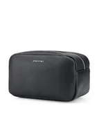 Kosmetyczki, organizery i kuferki - Puccini Kosmetyczka saszetka duża czarna - miniaturka - grafika 1