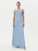 Sukienki - Rinascimento Sukienka wieczorowa CFC0123802003 Błękitny Regular Fit - miniaturka - grafika 1