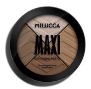 Bronzery i konturowanie twarzy - Milucca Milucca Maxi Contouring Pallette 01 - paleta do konturowania twarzy 12g - miniaturka - grafika 1