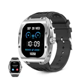 Smartwatch - Smartwatch KSIX Hero Czarny 1,95" 45 mm - miniaturka - grafika 1