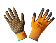 Rękawice robocze - NEO Rękawice robocze, nylonowe, pokryte kropkami z nitrylu, 4131X, rozmiar 11 97-621-11 - miniaturka - grafika 1
