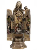 Figurki dekoracyjne - TRYPTYK BOŻE NARODZENIE FIGURKA MARII Z DZIECIĄTKIEM DLA KSIĘDZA - miniaturka - grafika 1