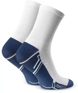 Skarpety sportowe długie art. 057 A330 białe - Skarpetki damskie - miniaturka - grafika 1