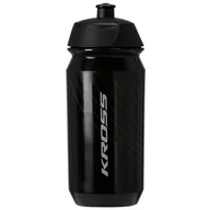 Shakery i bidony sportowe - Bidon KROSS Fresh 500ml Czarny - miniaturka - grafika 1