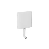 Miski WC - Jika Akcesoria - Zbiornik spłukujący, 380x370, napełnianie boczne, Dual Flush, biały H8937100000001 - miniaturka - grafika 1