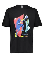 Koszulki męskie - Reebok Koszulka "Iverson Layup" w kolorze czarnym - miniaturka - grafika 1