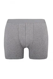 Bokserki męskie gładkie melanżowe MXM 017 - Majtki męskie - miniaturka - grafika 1