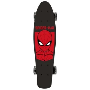 Seven Deskorolka fiszka Spider-Man Black Red 59967 - Deskorolki - miniaturka - grafika 1