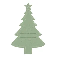 Pozostałe akcesoria świąteczne - Lumarko Etui Na Sztućce 22x15 Cm, Zestaw 4 Szt. Zielone - miniaturka - grafika 1