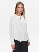 Bluzki damskie - Vero Moda Bluzka Alva 10300577 Biały Regular Fit - miniaturka - grafika 1