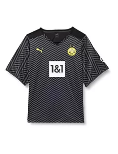 PUMA PUMA Męska koszulka replika BVB Away Shirt W sponsora Asphalt puma Black S 75905704 - Koszulki męskie - miniaturka - grafika 1