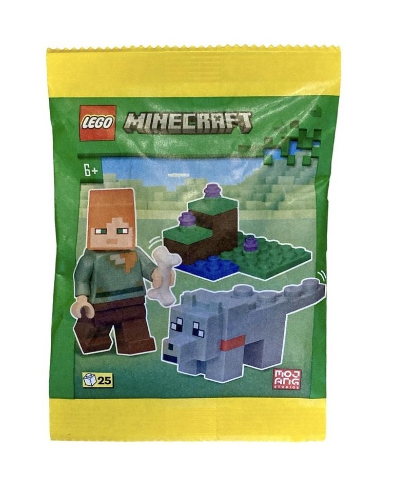 LEGO Minecraft Zestaw - Alex and Wolf 662404 polybag klocki