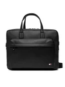 Torby na laptopy - Tommy Hilfiger Torba na laptopa Th Flag Computer Bag AM0AM13989 Czarny - miniaturka - grafika 1