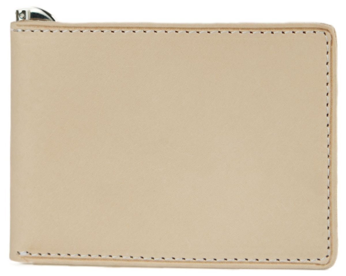 Portfel Męski Robert - Giovani (Z Klipsem) Beż