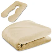 Poduszki do karmienia - Pokrowiec na poduszkę ciążową poduszka do karmienia xxl 135 cm - miniaturka - grafika 1