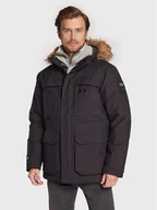 Kurtki męskie - Helly Hansen Parka Nordsjo 53488 Czarny Regular Fit - miniaturka - grafika 1