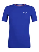Koszulki sportowe męskie - Salewa Koszulka funkcyjna w kolorze niebieskim - miniaturka - grafika 1