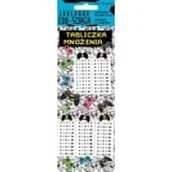 Zakładki do książek - Zakładka edu-ściąga. Tabliczka mnożenia pad - miniaturka - grafika 1