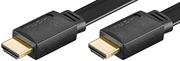 Kable - Kabel MicroConnect HDMI HDMI 1.5m HDM19191.5V1.4FLAT - miniaturka - grafika 1