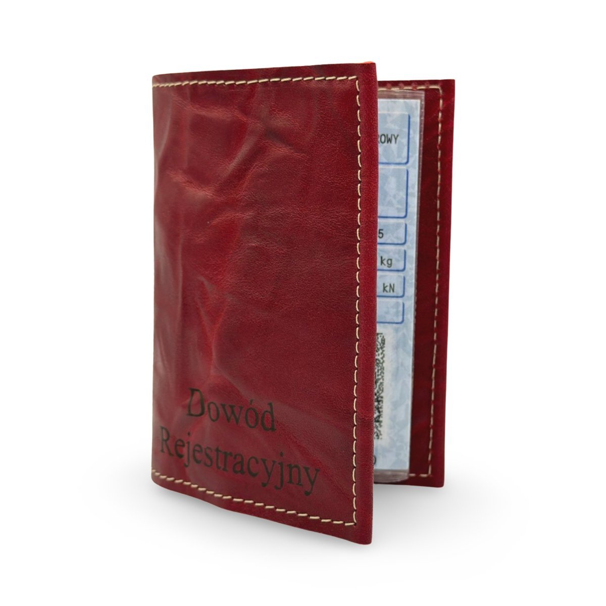 Etui na Dowód Rejestracyjny - Skóra Naturalna - Parker Quality
