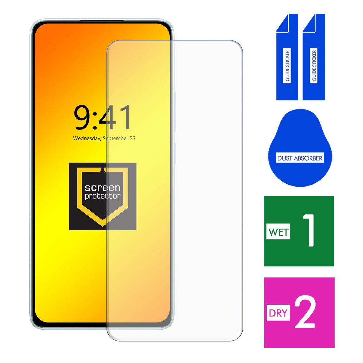 SZKŁO HARTOWANE DO XIAOMI REDMI NOTE 14 PRO 4G 5G SZYBKA 9H PANCERNE