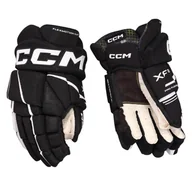 Hokej - Rękawice hokejowe CCM Tacks XF 80 Black/White Senior 15 cali - miniaturka - grafika 1