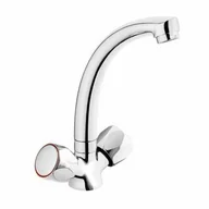 Baterie umywalkowe - Deante Bateria umywalkowa stojąca NEO Teno Chrom bez korka automatycznego BON_020D - miniaturka - grafika 1