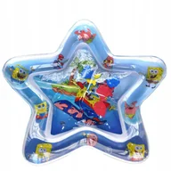 Maty edukacyjne - DMUCHANA MATA WODNA EDUKACYJNA GWIAZDA SENSORYCZNA DLA NIEMOWLĄT WYGODNA - miniaturka - grafika 1