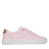 Trampki damskie - Tenisówki Beverly Hills Polo Club V12-839 Różowy - miniaturka - grafika 1