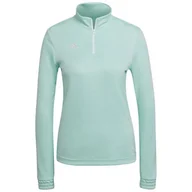 Bluzy damskie - Bluza Damska Adidas Entrada 22 Top Training Miętowa Hc5046-Xs - miniaturka - grafika 1