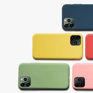 Crong Color Cover - Etui iPhone 11 Pro (czerwony) - Etui i futerały do telefonów - miniaturka - grafika 2