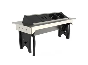 Schütte Listwa zasilająca do blatów roboczych, wpuszczana (2x 230V + 2x USB) - Systemy inteligentnych domów - miniaturka - grafika 1