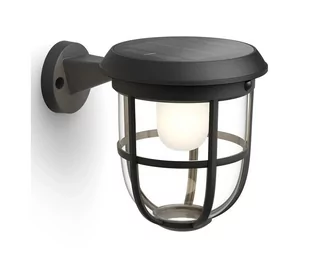 Philips-LED Kinkiet solarny z czujnikiem RADII LED/1,3W/3,7V 3000K IP44 - Lampy ogrodowe - miniaturka - grafika 1