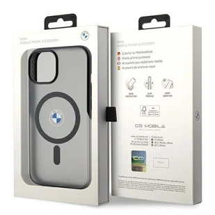 Etui BMW BMHMP15MDSLK Apple iPhone 15 Plus / 14 Plus hardcase IML Signature MagSafe czarny/black - Etui i futerały do telefonów - miniaturka - grafika 9