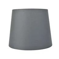 Oprawy, klosze i abażury - Abażur SCARLET stożek śr. 35 cm szary - miniaturka - grafika 1