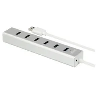 Huby USB - Unitek Unitek HUB 7 x USB3.0 ALUMINIUM Z ZASILACZEM; Y-3090 Y-3090 - miniaturka - grafika 1