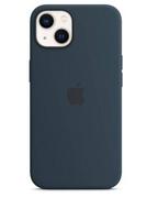 Etui i futerały do telefonów - Etui do iPhone 13 Apple Silicone Case z MagSafe - błękitna toń - miniaturka - grafika 1