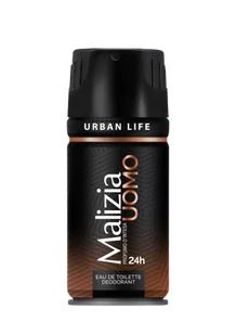Malizia Uomo Urban Life - Męski dezodorant w sprayu (150 ml) 7474-535E8_20257434 - Dezodoranty i antyperspiranty męskie - miniaturka - grafika 1
