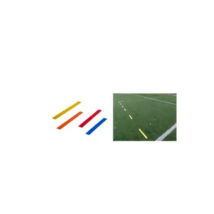Yakimasport Znaczniki pola (pasy znakujące 10szt.) - Piłka nożna - miniaturka - grafika 1