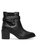 Botki damskie - Clarks Botki Scene Star 261674624 Czarny - miniaturka - grafika 1