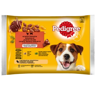 Pedigree Vital Protection Jagnięcina i Kurczak w Galaretce 4x100g 24501-uniw - Mokra karma dla psów - miniaturka - grafika 1