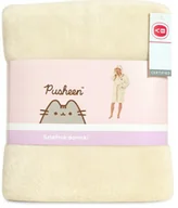 Bielizna nocna - Szlafrok z kapturem PUSHEEN kremowy L/XL - miniaturka - grafika 1