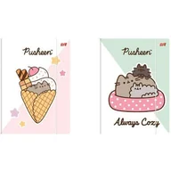 Teczki i skoroszyty - Teczka z gumką A4 300g. PUSHEEN mkmo St.Majewski - miniaturka - grafika 1