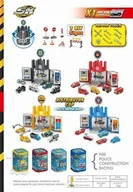 Samochody i pojazdy dla dzieci - Zestaw Parking SK-107Y MIX - miniaturka - grafika 1